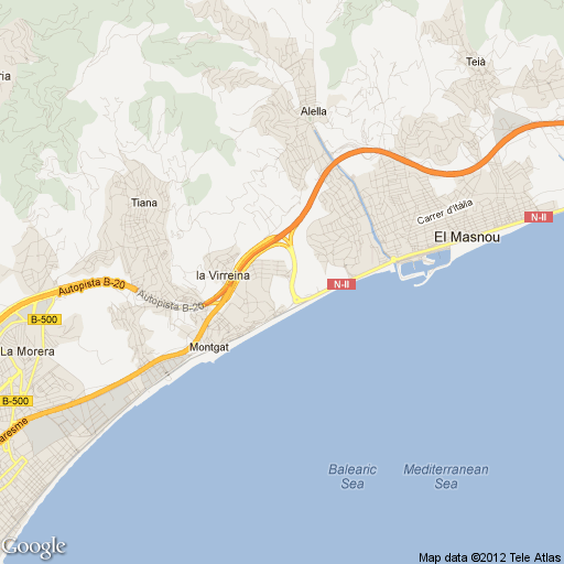 Imagen de Montgat mapa 08390 1 