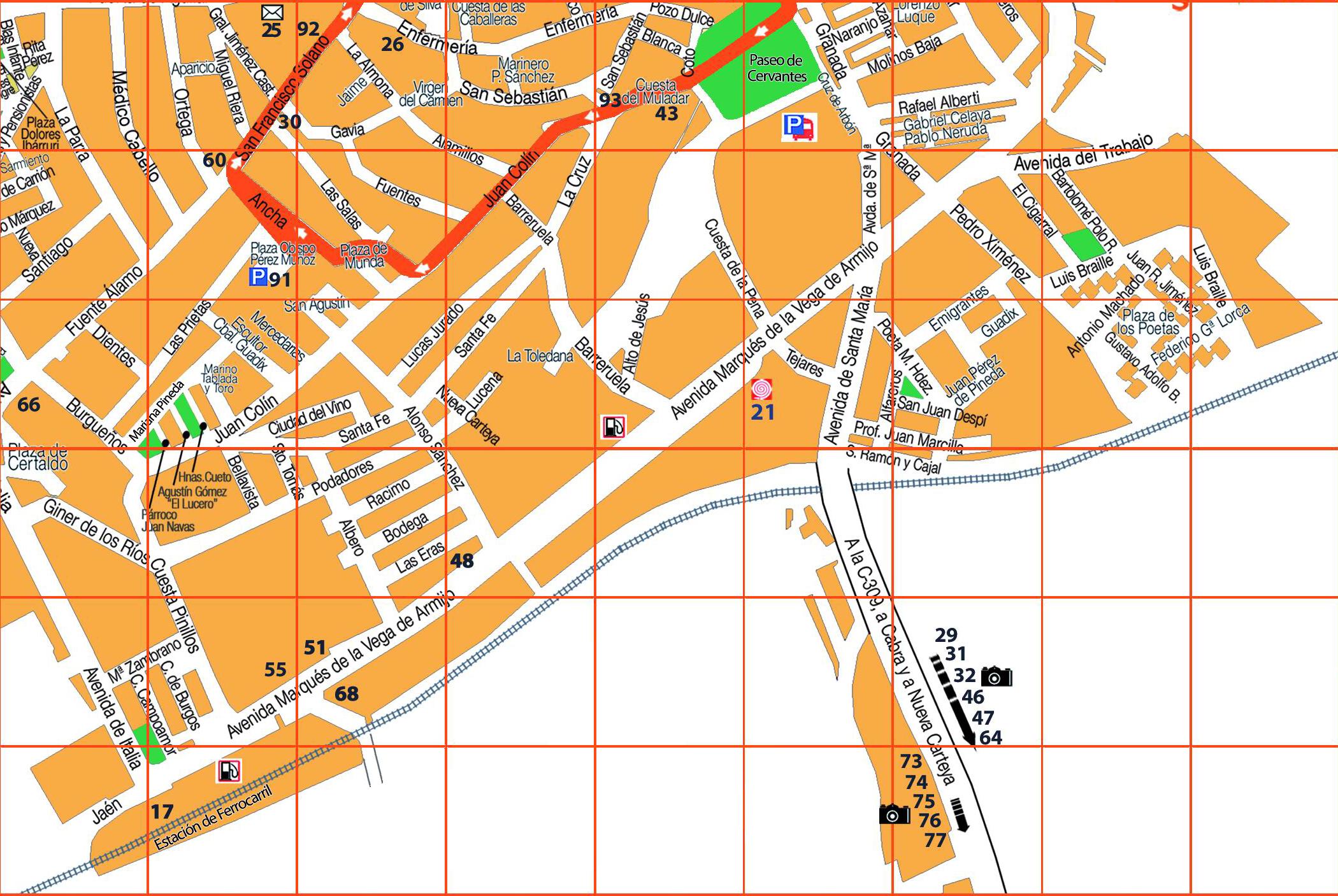 Imagen de Montilla mapa 14550 2 
