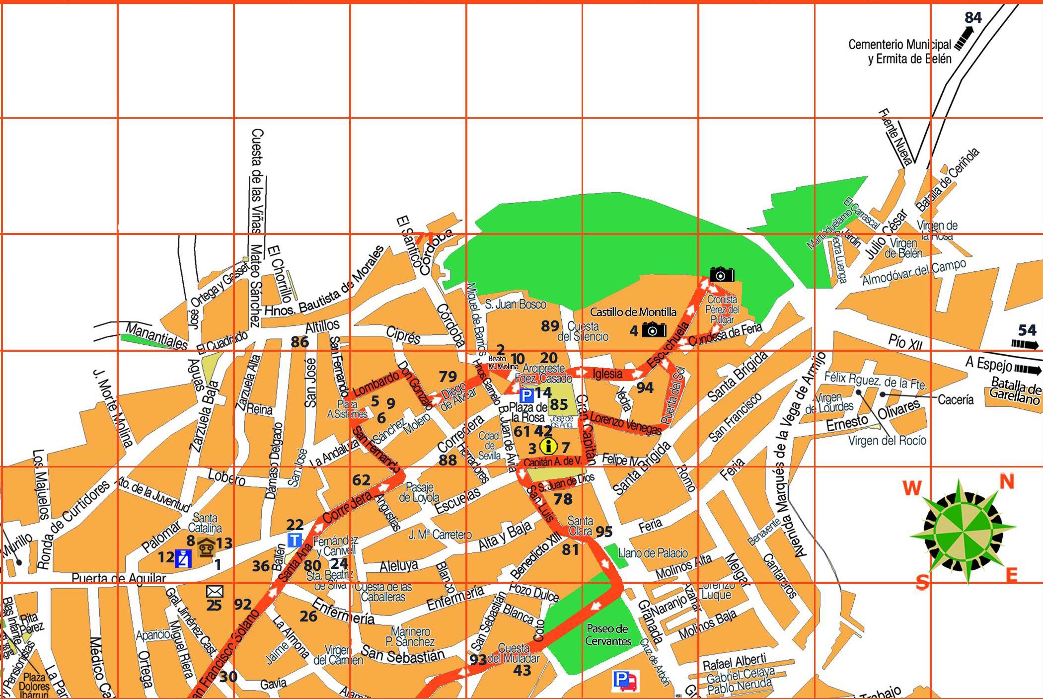 Imagen de Montilla mapa 14550 3 