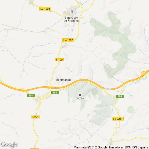 Imagen de Montmaneu mapa 08717 1 