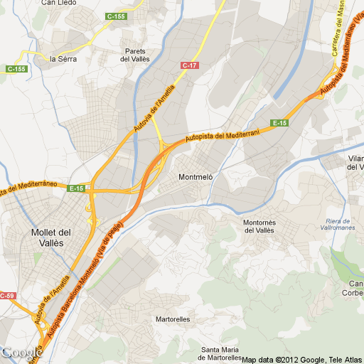 Imagen de Montmeló mapa 08160 2 
