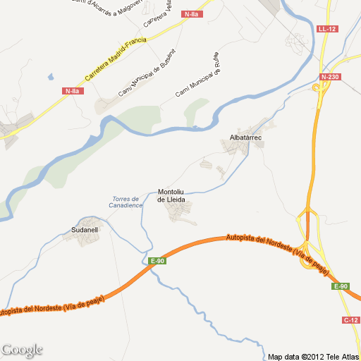 Imagen de Montoliu de Lleida mapa 25172 1 