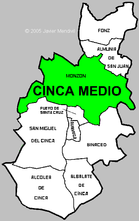 Imagen de Monzón mapa 22400 2 