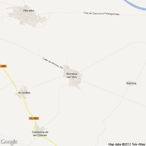 Imagen de Moraleja del Vino mapa 49150 1 