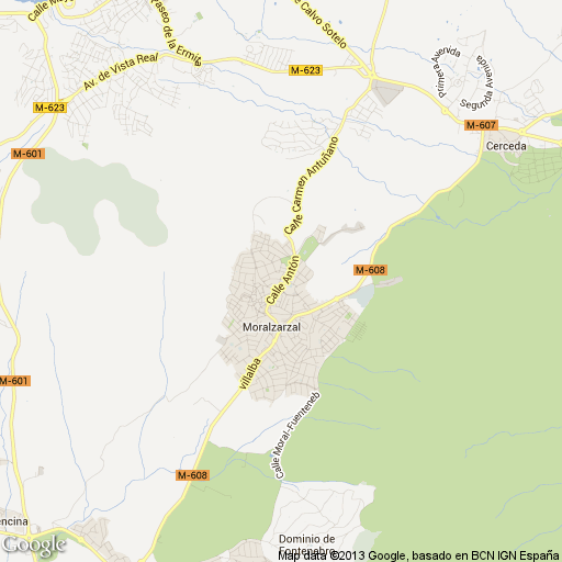 Imagen de Moralzarzal mapa 28411 4 