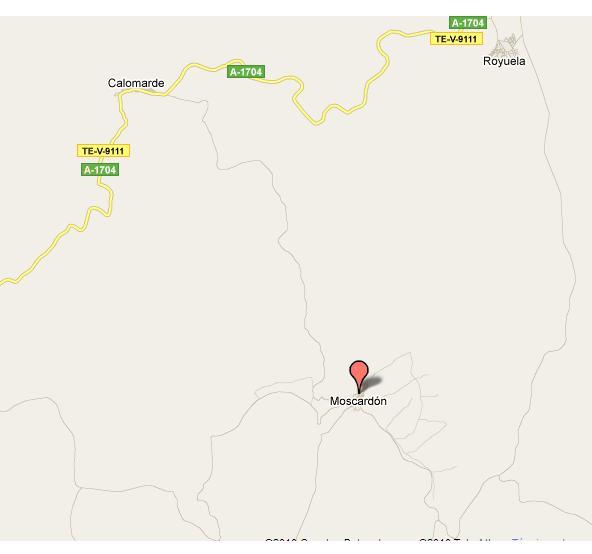 Imagen de Moscardón mapa 44124 5 