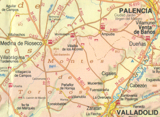 Imagen de Mucientes mapa 47194 1 