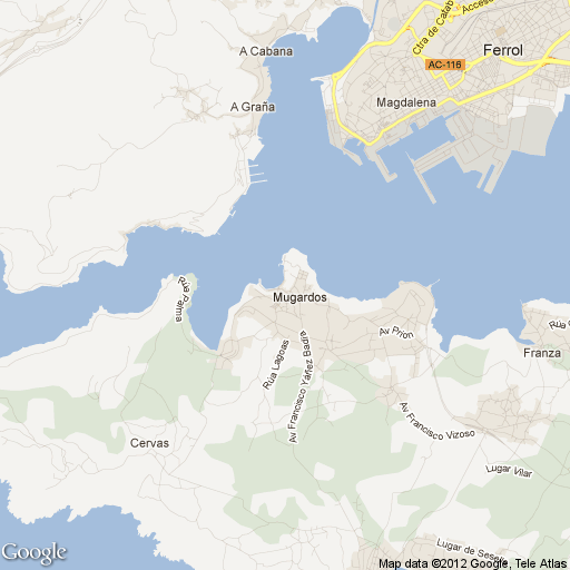 Imagen de Mugardos mapa 15620 1 