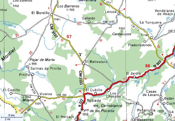 Imagen de Munera mapa 02612 2 