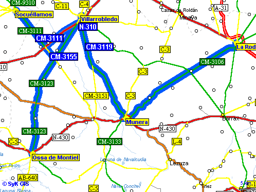 Imagen de Munera mapa 02612 5 