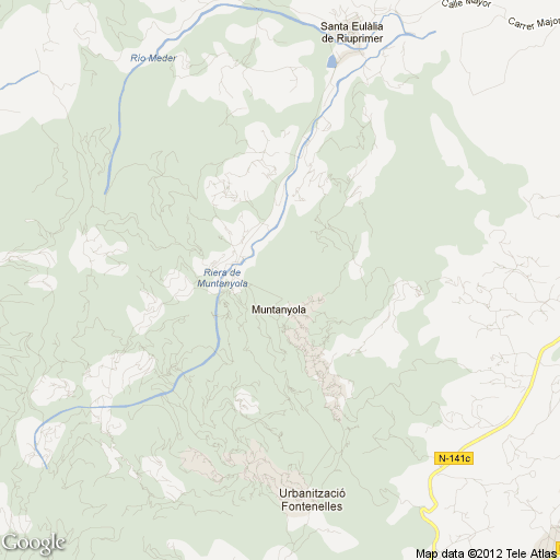 Imagen de Muntanyola mapa 08505 1 