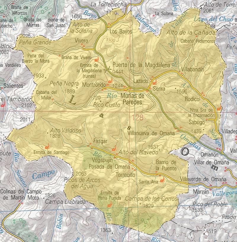 Imagen de Murias de Paredes mapa 24130 5 