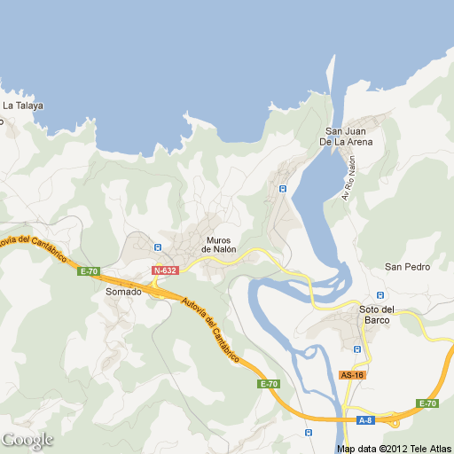 Imagen de Muros de Nalón mapa 33138 2 