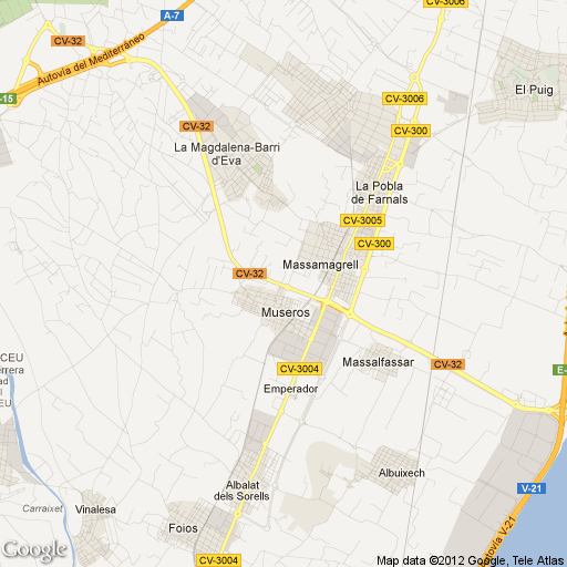 Imagen de Museros mapa 46136 1 