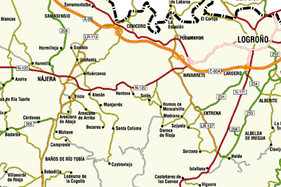 Imagen de Nájera mapa 26300 2 