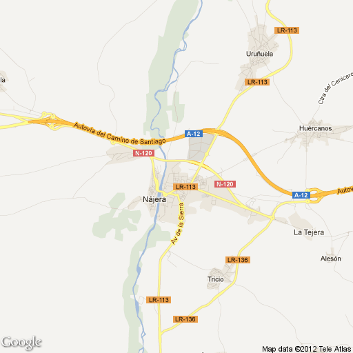 Imagen de Nájera mapa 26300 5 