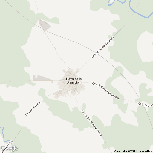 Imagen de Nava de la Asunción mapa 40450 1 