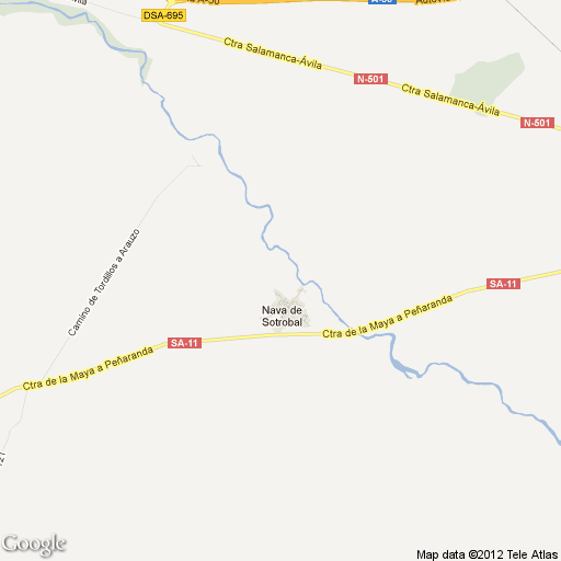 Imagen de Nava de Sotrobal mapa 37850 1 