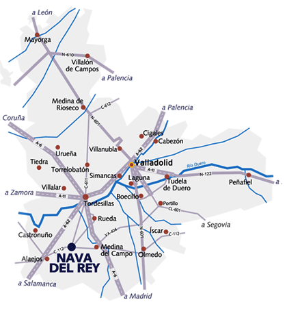 Imagen de Nava del Rey mapa 47500 1 