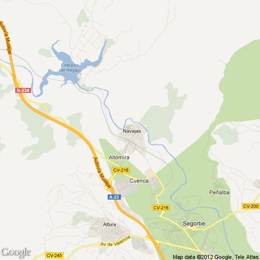 Imagen de Navajas mapa 12470 1 