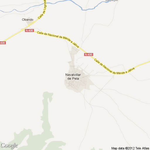Imagen de Navalvillar de Pela mapa 06760 2 