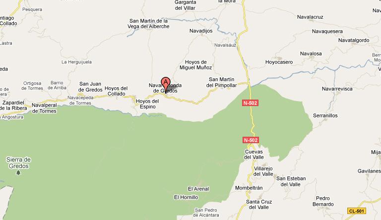 Imagen de Navarredonda de Gredos mapa 05635 1 
