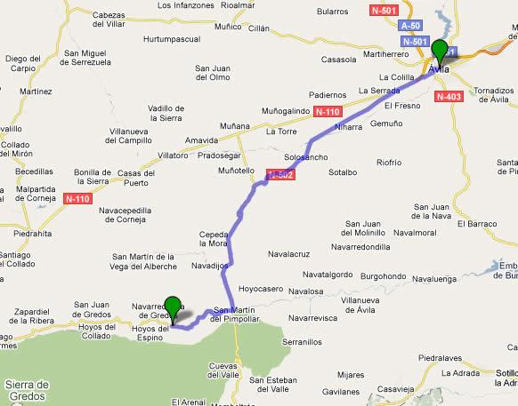 Imagen de Navarredonda de Gredos mapa 05635 2 