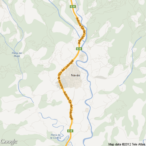 Imagen de Navàs mapa 08670 1 