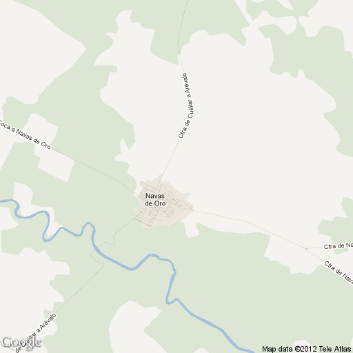 Imagen de Navas de Oro mapa 40470 2 