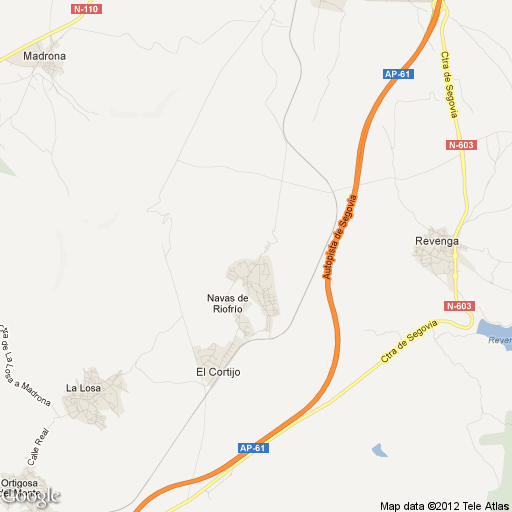 Imagen de Navas de Riofrío mapa 40420 1 