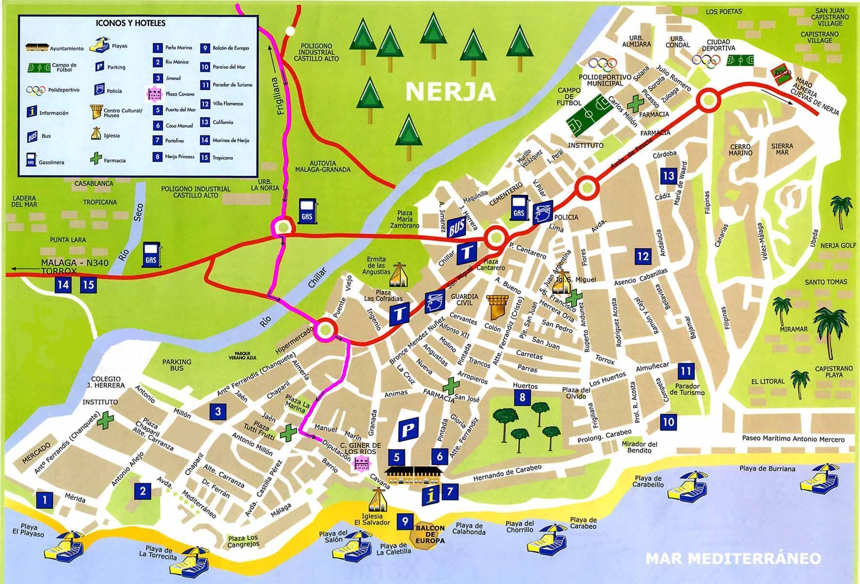 Imagen de Nerja mapa 29780 6 