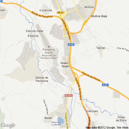 Imagen de Noáin mapa 31110 2 