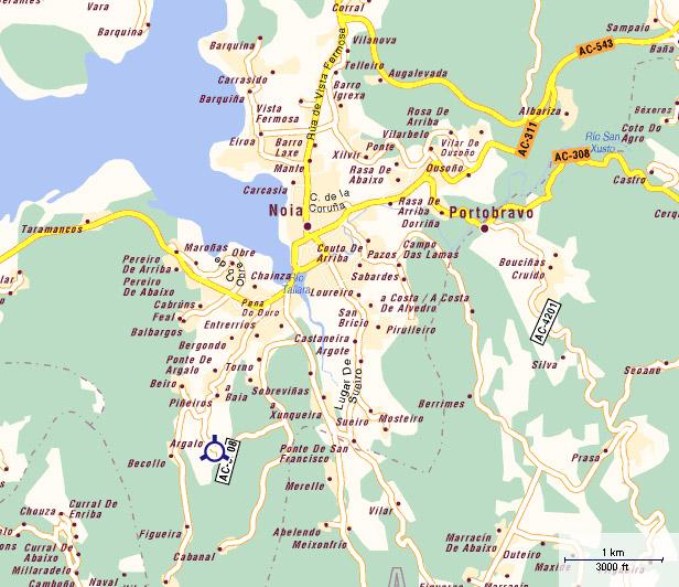 Imagen de Noia mapa 15200 4 