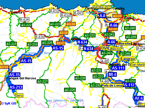 Imagen de Noreña mapa 33180 3 