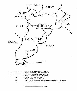 Imagen de O Valadouro mapa 27770 3 