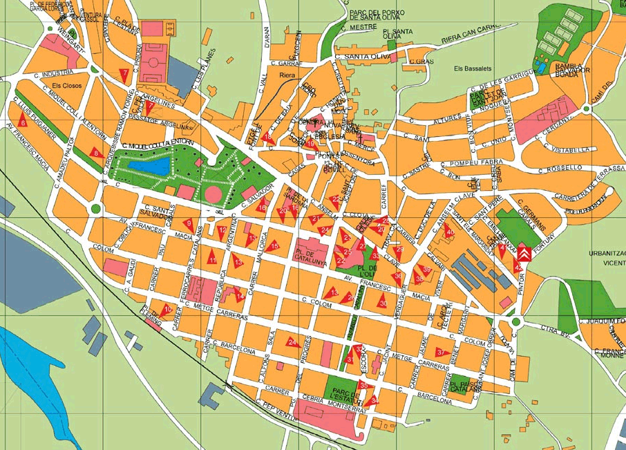 Imagen de Olesa de Montserrat mapa 08640 1 