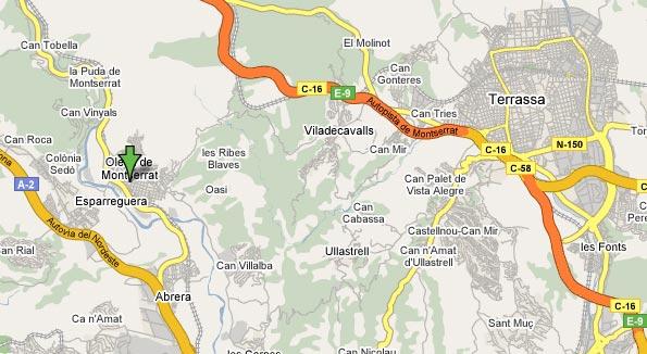 Imagen de Olesa de Montserrat mapa 08640 2 
