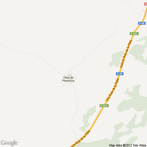 Imagen de Oliva de Plasencia mapa 10667 1 