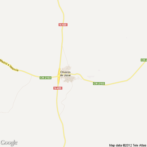 Imagen de Olivares de Júcar mapa 16760 1 