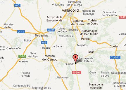 Imagen de Olmedo mapa 47410 2 