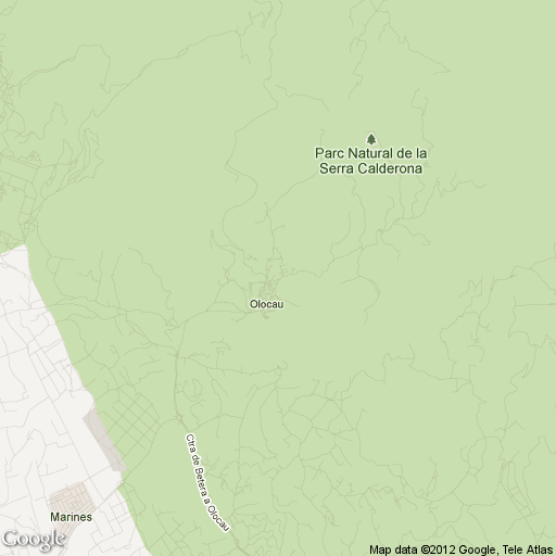 Imagen de Olocau mapa 46169 2 