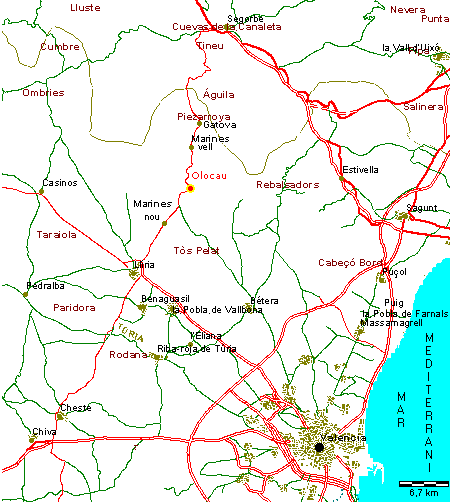 Imagen de Olocau mapa 46169 3 