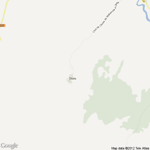 Imagen de Olvés mapa 50341 1 