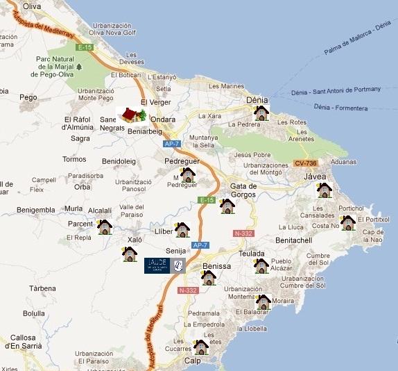 Imagen de Ondara mapa 03760 3 