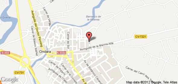 Imagen de Ondara mapa 03760 6 