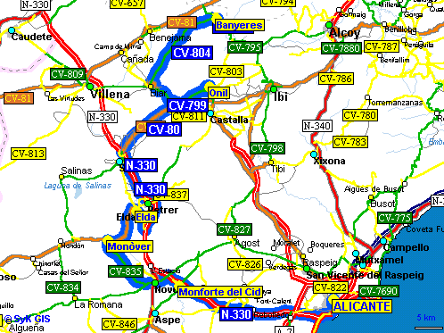 Imagen de Onil mapa 03430 5 