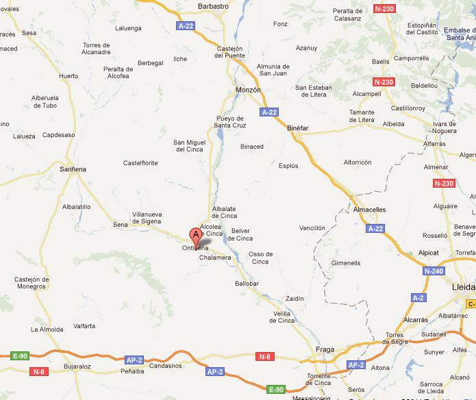 Imagen de Ontiñena mapa 22232 4 