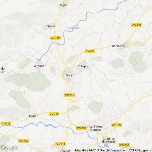 Imagen de Orba mapa 03792 1 