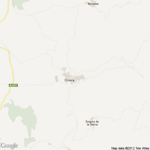 Imagen de Orcera mapa 23370 1 