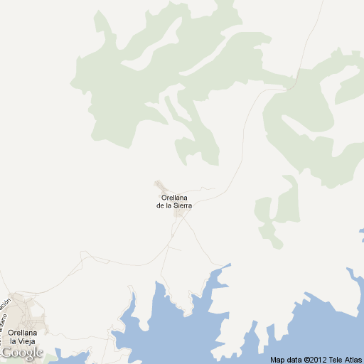 Imagen de Orellana de la Sierra mapa 06750 1 